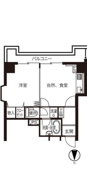 パリシャトー本町_1307号